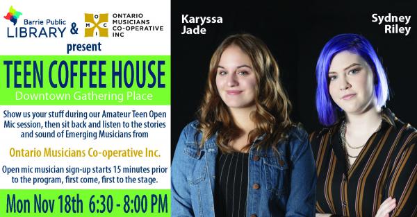 Image for event: Teen Coffee House
