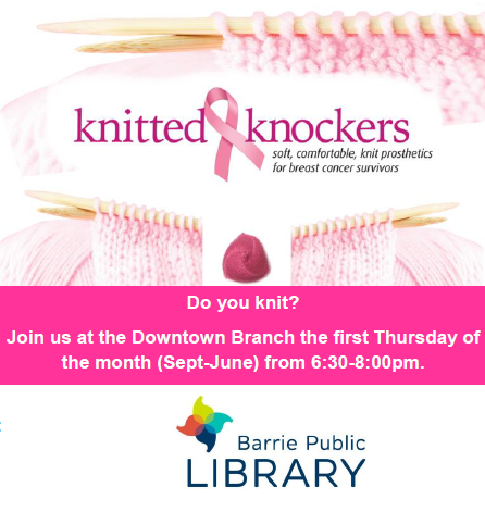 Image for event: Knitted Knockers