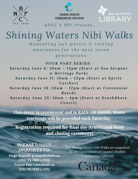 Image for event: Shining Waters Nibi Walks