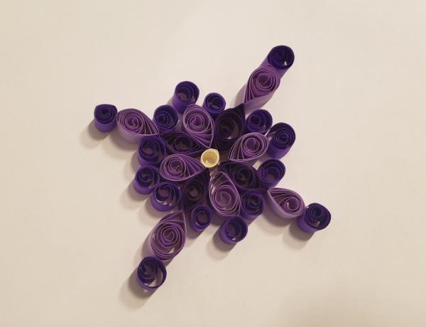 Image for event: Quilled Snowflake Craft